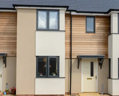 Front Coloured Wall Coating